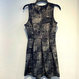 Black and Gold Dress